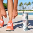 thumbnail image 3 of Sea Turtle Skinny Tumblers with Lids and Straws 20 OZ, Stainless Steel Water Bottle Travel Tumbler Cups, 3 of 7