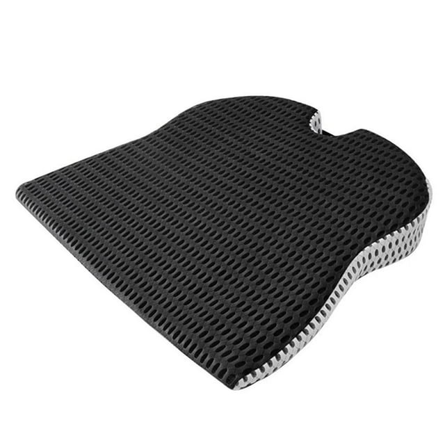 EZLIFE Cojín de cuña para asiento de automóvil ZXCVWWE para asiento de conductor de automóvil, silla de ruedas de oficina, cojín de espuma viscoelástica antidolor, asiento de soporte ortopédico A5U5 y
