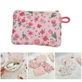 thumbnail image 2 of Aesthetic Wash Bag Travel Makeup Bag Quilted Cosmetic Bag Small Toiletry Bag, 2 of 20