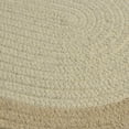 thumbnail image 7 of Colonial Mills Rug HN11R024X072 2 x 6 ft. Hudson Oval Braided Rug  Brown, 7 of 7