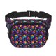 thumbnail image 1 of Easygdp mushroom rainbow color Skull Fanny Packs para Mujeres y Hombres, Bolsa de Cinturón, Bolsos de Cruz para Trabajo/Correr/Senderismo, 1 of 9