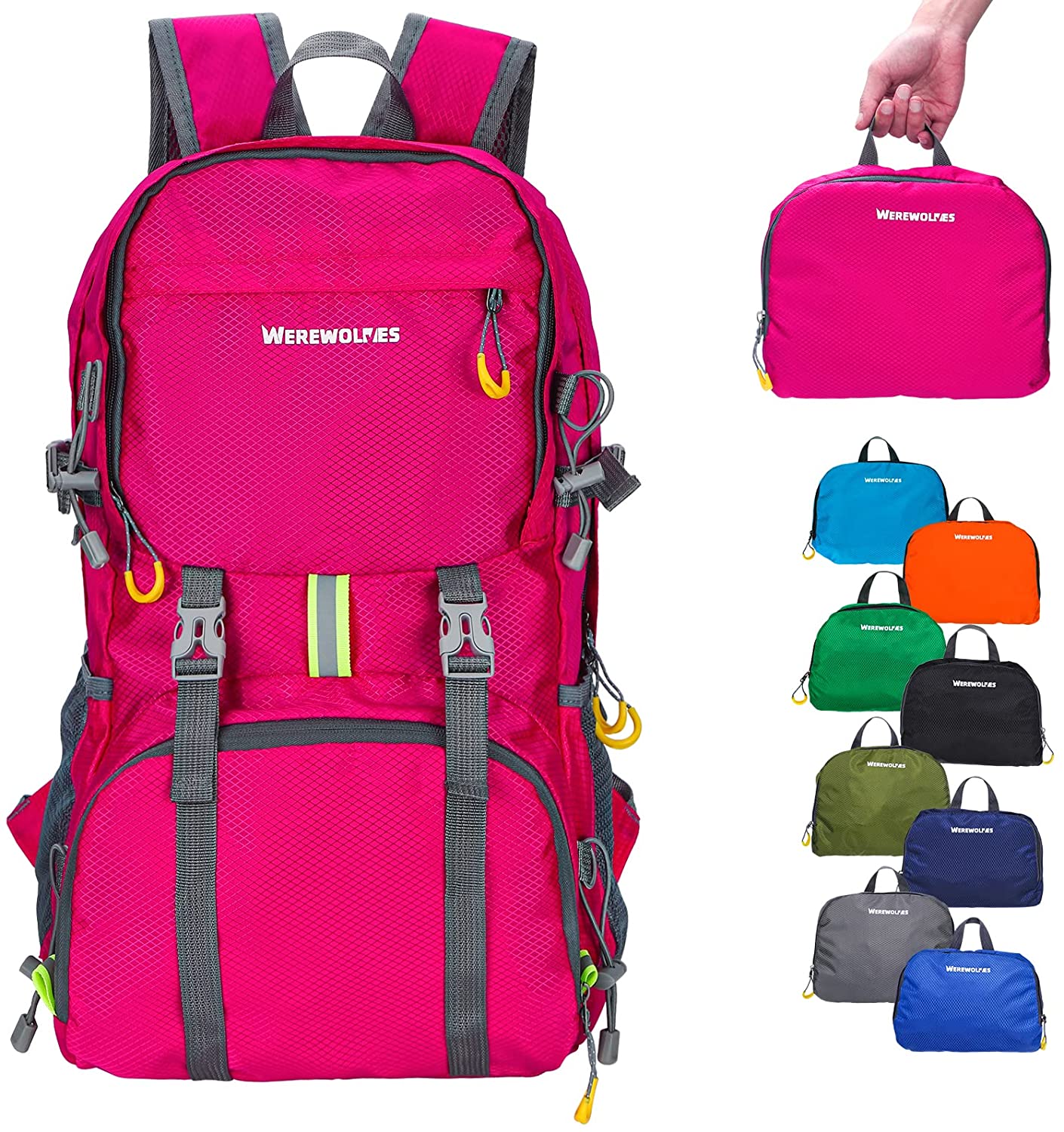20L Waterproof Lightweight Hiking,Camping,Travel Backpack for Men Women ...