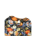 thumbnail image 3 of Seyurigaoka Kids Halloween Outfit Pumpkin Long Sleeves Tops + Plaid Skirt, 3 of 9