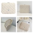 thumbnail image 5 of JINZJ Floral Laptop Sleeve Quilted Laptop Case For 11 Inch Laptop Tablet (blue), 5 of 7
