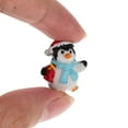 thumbnail image 2 of Gymnture christmas 20pcs Christmas Miniature Figures Christmas Resin Christmas Decoration Miniature Bear Penguin Statue, 2 of 11