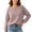 Purple, variant on XUNKUSGA Tops for Women Casual Loose Crewneck Raglan Long Sleeve Knit Pullover Sweaters for Women Classic Solid Color Thermal Fall Winter Sweater Top Red Free Size
