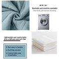 thumbnail image 5 of Cotton Cooling Blanket for Hot Sleepers & Night Sweats – Temperature-Regulating Summer Quilt with 3x Breathability, All-Season Lightweight Comforter (Twin/Queen/King Sizes) green, 5 of 8