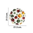 thumbnail image 5 of Juego 2 Bowl Galerias El Triunfo Ceramica Blanca Diseño Chiles Morrones 21.5 cm, 5 of 5