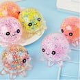 thumbnail image 6 of sdhkgrrt under $5 Stress ReliefToy, Pinch ReliefToyStress Squeeze Ball,Cute Octopus Shape Stress ReliefToy,Anti-Anxiety Fidget SensoryToys,Soft Decompression SqueezeToysfor Adults,Colorful Stress, 6 of 6