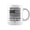 Light Blue, variant on Unvaxxed And Overtaxed I Will Not Comply Saying Coffee Mugs