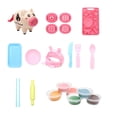 thumbnail image 1 of Machine à Nouilles Cochon pour Enfants, Pâte Colorée, Ensembles de Pâte à Modeler, Ensembles de Pâte à Modeler, Ensemble d'Outils de Moules en Pâte à Modeler et Pâte à Modeler pour Enfants B, 1 of 5