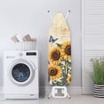 thumbnail image 3 of HELLHERO Autumn Ironing Board Cover Breathable Butterfly and Sunflower Pattern Polyester Fabric for Women Girls Gifts 15x54 Inch, 3 of 5