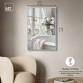 thumbnail image 5 of Ivory Bathroom in Paris Canvas Glam Bathroom Art by Art Remedy, White Frame, 24" x 36", 5 of 7