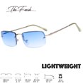 thumbnail image 2 of Gafas de sol The Fresh Minimalist 204-Silver Gradient Blue, 2 of 6