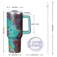 thumbnail image 3 of 1pc Music Teacher 40oz Tumbler with Straw & Handle - Insulated Stainless Steel Cup | Holiday Gift for Man Women (Christmas, Valentine's, Birthday), 3 of 5