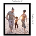 thumbnail image 6 of Americanflat 13x16 Picture Frame with Polished Plexiglass Wide Photo Frames Made Vertical Horizontal - Black, 6 of 8