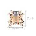 thumbnail image 4 of 12pcs Christmas Snowflake Shape Candle Holders Wooden Decorative Candlesticks, 4 of 9