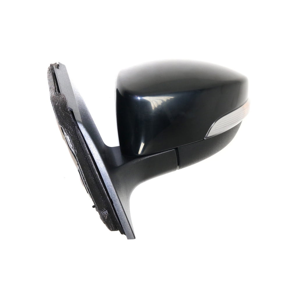 For Ford Focus 2012 2013 2014 Door Mirror Driver Side | Non-Heated | Power Glass | Paintable | Manual Folding | With Signal Light | Replacement For FO1320463 | CP9Z17683CA-PFM, CM5Z17683A-PFM