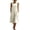 Beige Dress, variant on Miluxas Women's Crewneck Sleeveless Midi Dress A Line Business Casual Dress with Pockets Lighweight Summer Trendy Outfits for Daily & Vacation Purple