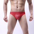 thumbnail image 4 of B91xZ Underwear Men Breathable Comfortable Trunks,Red XXL, 4 of 5