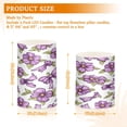 thumbnail image 3 of WOBOGO Size Combo Candle Flickering Flameless with Remote Control and Timer for Romantic Atmosphere Lavender Flowers Pattern, 3 of 7
