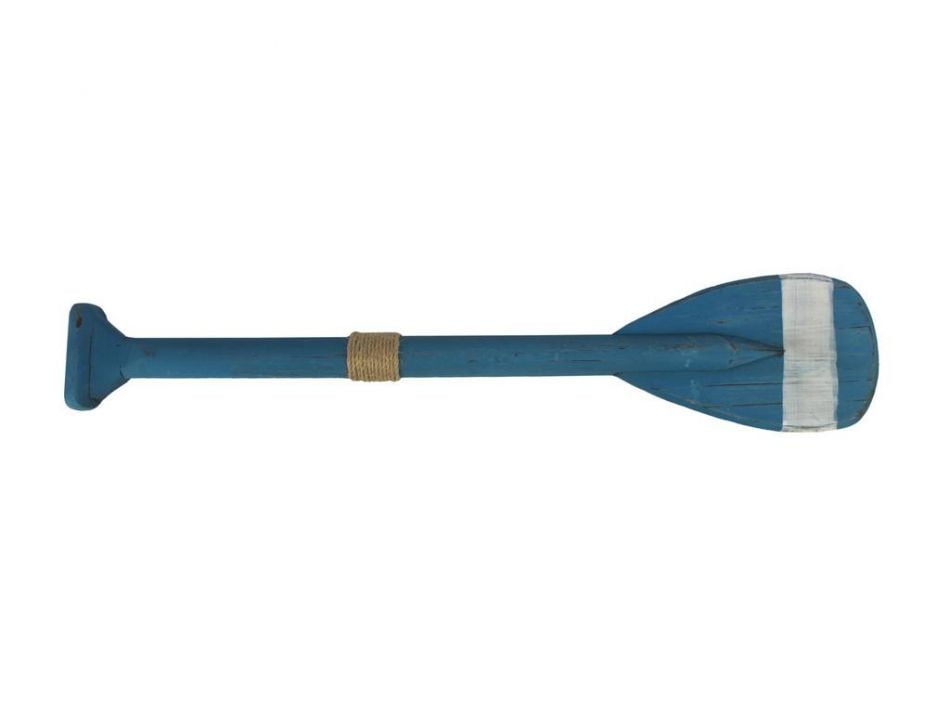 Wooden Malibu Decorative Rowing Boat Paddle With Hooks 24 Wood
