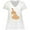 AA-White, variant on Inktastic Easter Cute Floppy Ear Brown Bunny Women's Plus Size V-Neck T-Shirt