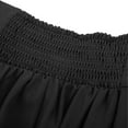 thumbnail image 5 of LWavelet Steampunk Style Belted Ruched Maxi Skirt Women Cosplay Party Trendy Unique Bottoms Black 2XL, 5 of 6