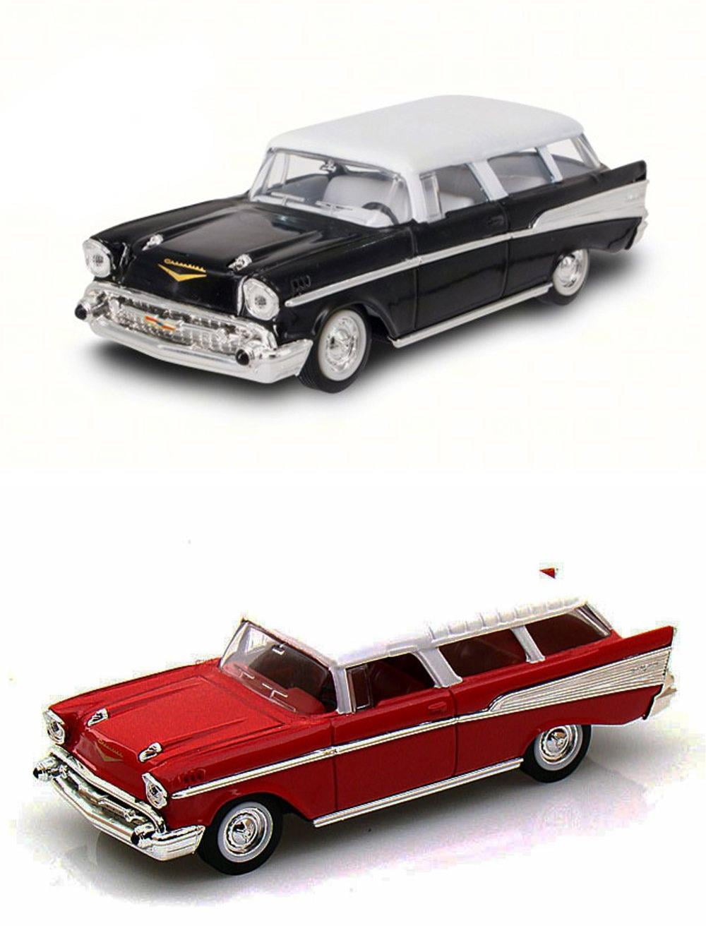 1957 Chevrolet Nomad Diecast Car Package Two 1/43 Scale