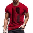thumbnail image 1 of 2024 Été Chemises de Musculation pour Hommes Manches Courtes Col Rond T-Shirts Impression Logo 3D Ample Respirant Mode Simple Hauts, 1 of 5
