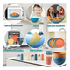 thumbnail image 4 of 44pzs Vajilla  BelugJuego Color Cocina Paja Trigo Plato Tazas Kit Malubero Multicolor, 4 of 4