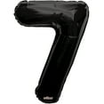 thumbnail image 2 of Giant Black Number 7 Balloon 34", 2 of 2
