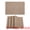 Khaki Brown, variant on Unique Bargains 4pcs Faux Leather Heat Resistant Placemats Khaki Brown 17.7"x11.8"
