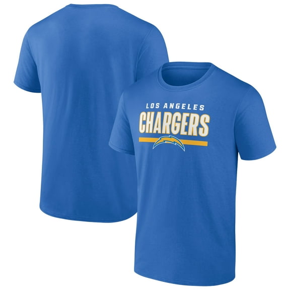 Men's Powder Blue Los Angeles Chargers Speed & Agility T-Shirt