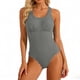 thumbnail image 2 of Casual Primavera Tops para las Mujeres Color Sólido Encaje sin Espalda Bikini Beach Traje de Baño con Poliéster Suave, Transpirable Bikini Casual Top para el Verano, 2 of 6