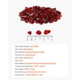 thumbnail image 3 of VEVOR Fire Glass, 10 LBS / 4.5 KG Smokeless & High-Temperature Resistant Fireplace Rocks, 3/4-Inch / 19.05 mm Reflective Firepit Glass Rock, High Luster Stone Landscaping for Fire Pit Table, Red, 3 of 9