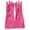 Pink, variant on Clearance Gloves under $5,Rubber Cleaning Gloves Kitchen Dishwashing Glove 3 Pairs Reuseable