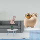 thumbnail image 2 of Estatua de gato, figura decorativa, escultura animal, arte, artesanía, adorno para chimenea, miniatura, decoración de mesa, colecciones, decoración cr, 2 of 8