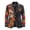 Dark Gray, variant on Suit Jacket for Men Day of The Dead Sugar Skull Print One Button Slim Fit Blazer with Pockets Casual Sport Coat for Party Halloween Festival Wear XXXXL