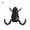 A, variant on Topwater Frog Lure Fishing Bait Lifelike Kicking Leg Action for Bass and Pike Soft Plastic Hollow Body Floating Surface Lure Weedless Tackle Gear 35mm