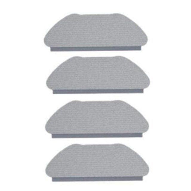 4 piezas de trapo para fregona para 360 S10 X100 Max, piezas de aspiradora robótica Afortunado Sencillez
