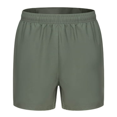 Men's Training Shorts Breathable Quick Dry Elastic Waist Lounge Training Soccer Shorts Summer Pull On Shorts for Men