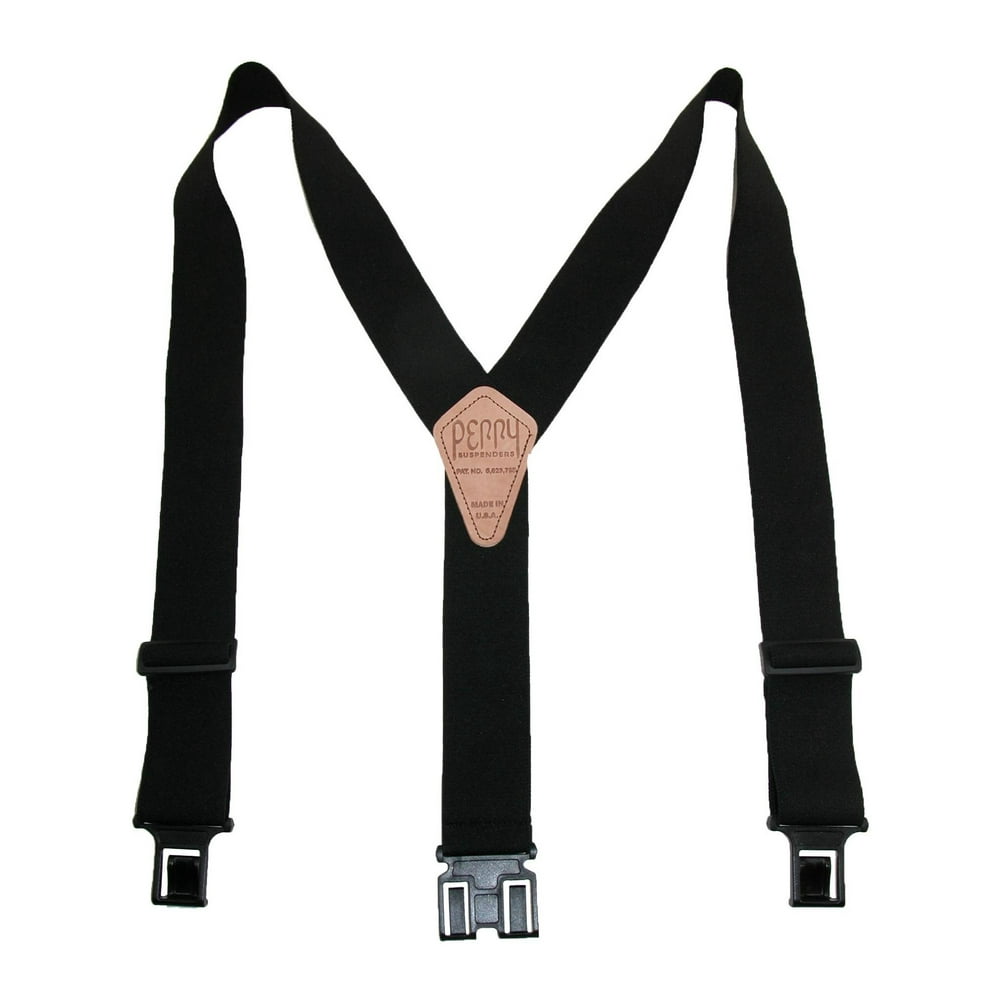 Perry Suspenders Men's Elastic Hook End Suspenders (Tall Available