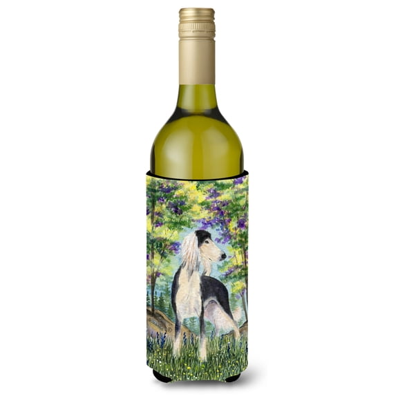 Caroline's Treasures SS8200LITERK Saluki Wine Bottle Hugger, Wine Bottle, multicolor