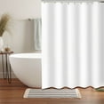 thumbnail image 6 of Xuniizn Shower Curtain Liner, Waterproof Shower Curtains for Bathroom & Mold Resistant Shower Liner Complete, Nylon,Spandex, 59.06"x70.87" White, 6 of 7