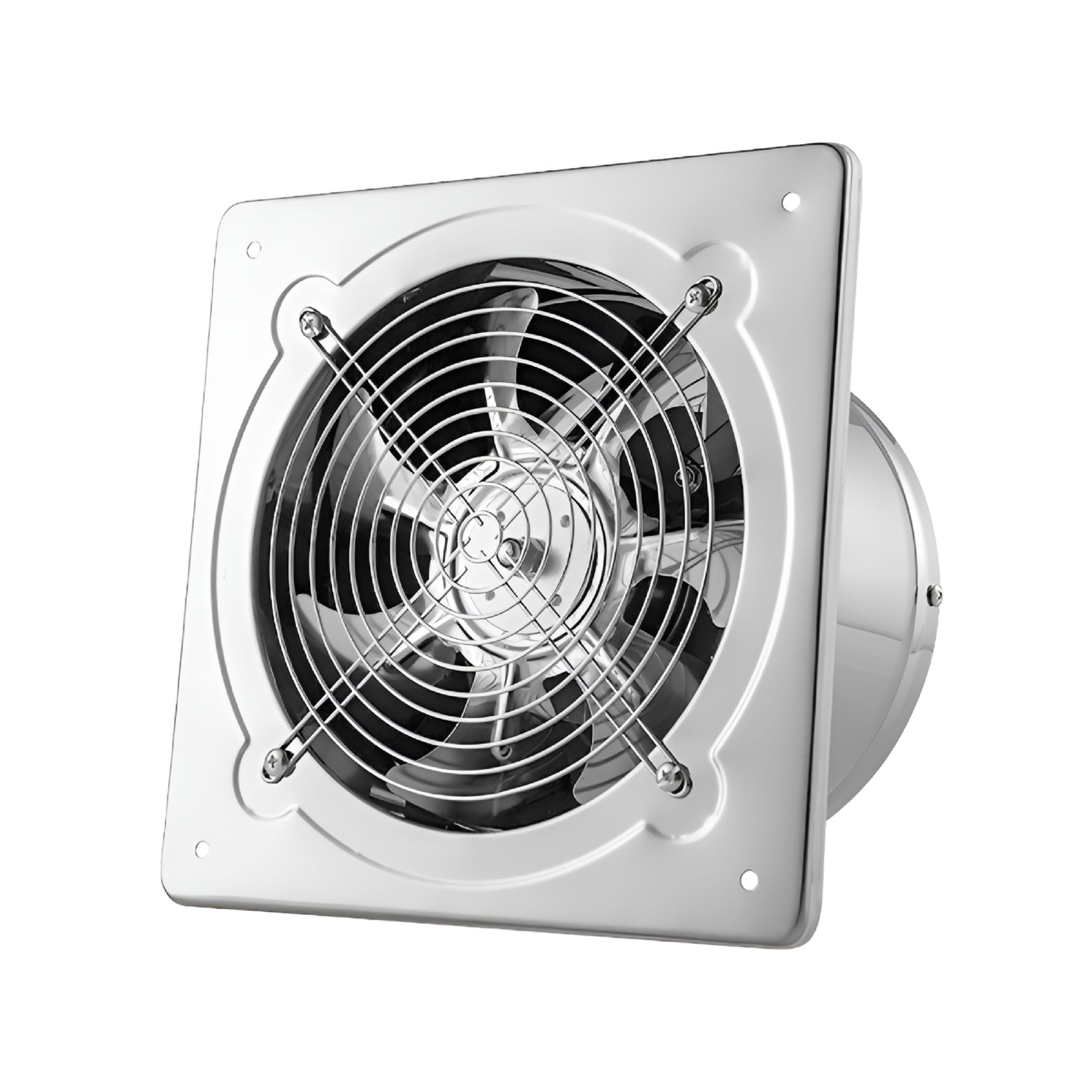 HIBIBUD 2026 New Kitchen Oil Fume Ventilation Fan for Kitchen, Bathroom, Laundry, Garage Silent Exhaust Fan Bathroom Window Mounted Powerful Exhaust Fan