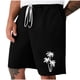 thumbnail image 1 of Mens Casual Shorts Lace-Up Elástico Cintura Bolsillo Ejercicio Fitness Hogar Pantalones de Media Longitud para Diario, 1 of 4
