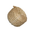 thumbnail image 2 of braveheart Cat Scratcher Post Handmade 3 Strands Twisted Rope Duty Sisal 6mmx20M Heavy Linen 6mmx20m, 2 of 6