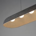 thumbnail image 2 of ET2 E34616-DG 39.75 x 5 in. Wimbledon-Linear Pendant, Dark Gray, 2 of 5