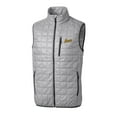 thumbnail image 2 of Cutter & Buck Gray George Mason Patriots Primary Team Logo Rainier PrimaLoft Eco Insulated Full-Zip Puffer Vest, 2 of 3